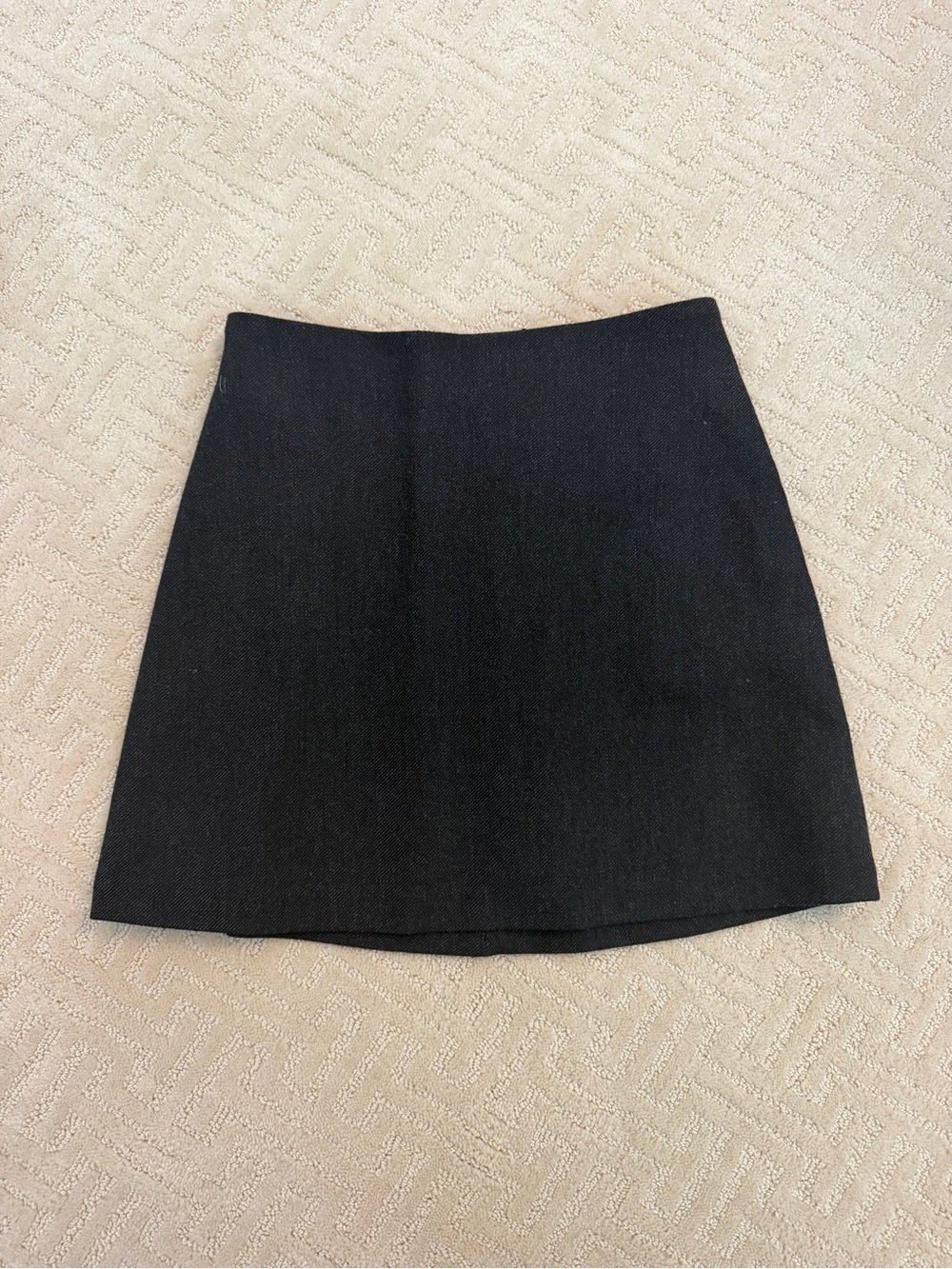 Wilfred Black Mini Skirt